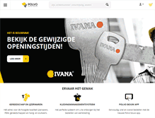 Tablet Screenshot of polvobv.nl